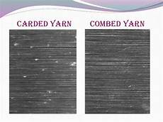 Ring Carded Yarns