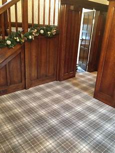 Grey Tartan Carpet